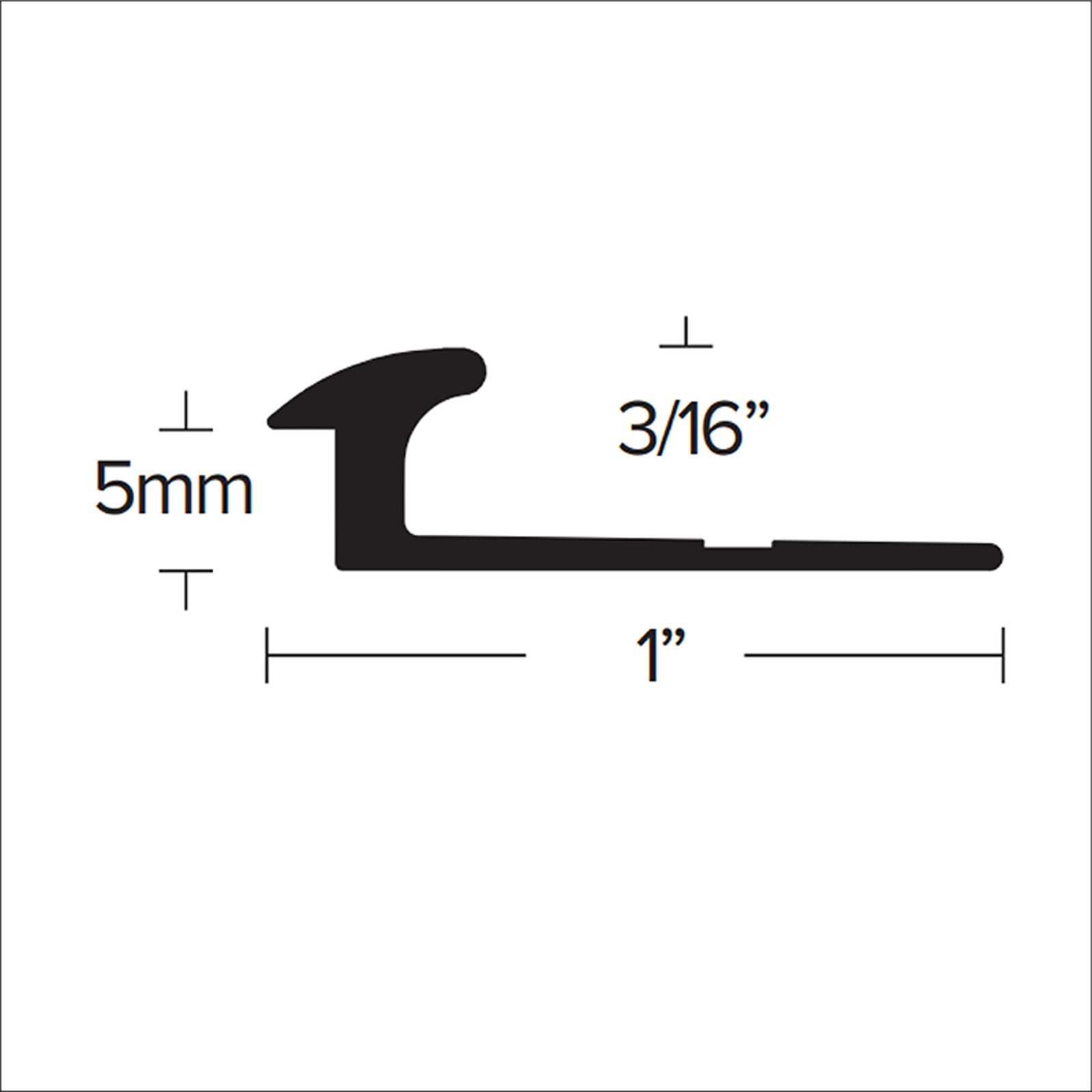 image of LVT 150 - 5mm to Carpet Tile